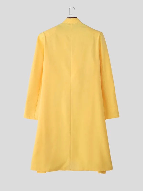 Men's Solid Color Casual Long Sleeve Blazer SKUL28369 sold by Incerunmen product image thumbnail 5