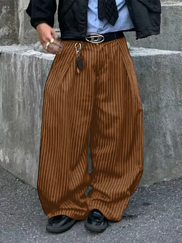 Men's Stripe Wide Leg Casual Pant SKUL28418 sold by Incerunmen product image thumbnail 3