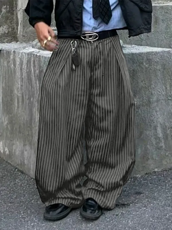 Men's Stripe Wide Leg Casual Pant SKUL28418 sold by Incerunmen product image thumbnail 2