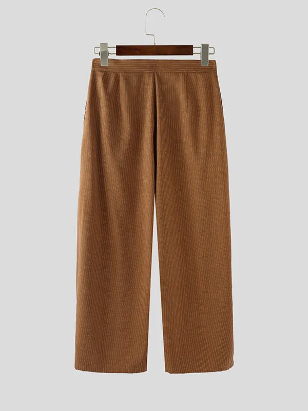 Men's Stripe Wide Leg Casual Pant SKUL28418 sold by Incerunmen product image thumbnail 5