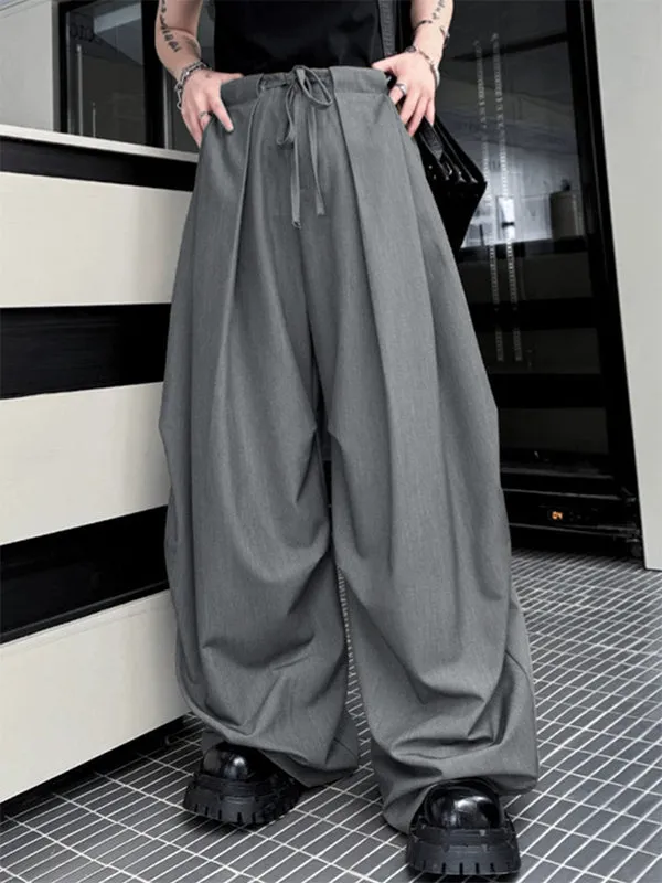 Men's Solid Drawstring Casual Pant SKUL29626 sold by Incerunmen product image thumbnail 3