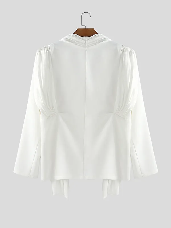 Men's Shiny Casual Long Sleeve Blazer SKUL25103 sold by Incerunmen product image thumbnail 5