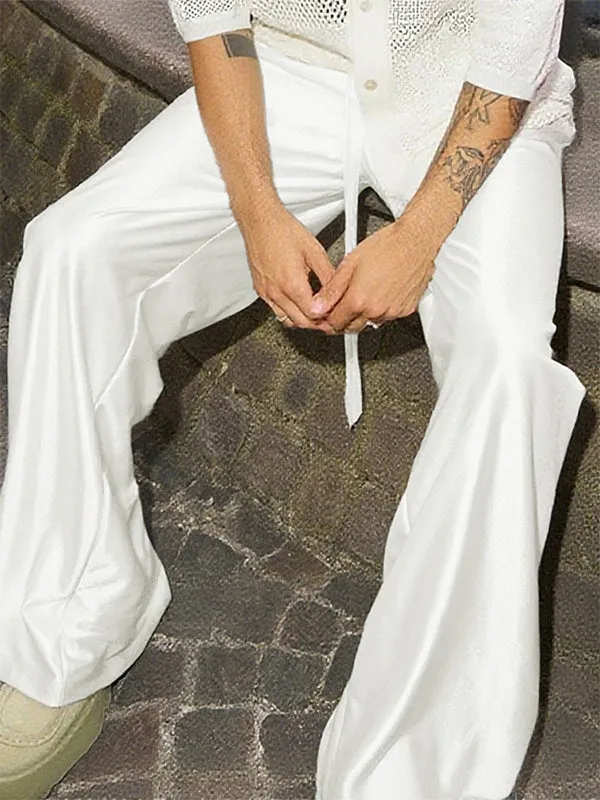 Men's Solid Color Loose Casual Pant SKUL25089 sold by Incerunmen product image thumbnail 4