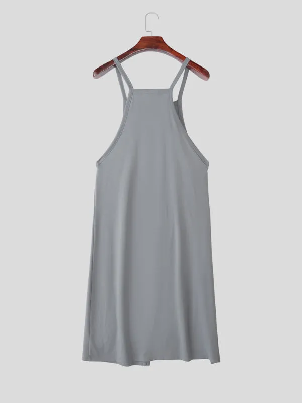 Men's Solid Color Split Hem Casual Tank SKUL27373 sold by Incerunmen product image thumbnail 5