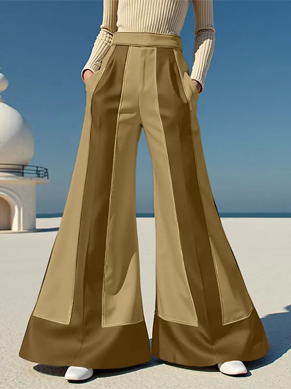 Men's Colorblock Flared Casual Pant SKUL25978 sold by Incerunmen product image thumbnail 2