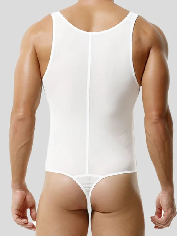 Men's Sheer Mesh Bodysuit SKUL18995 sold by Incerunmen product image thumbnail 4