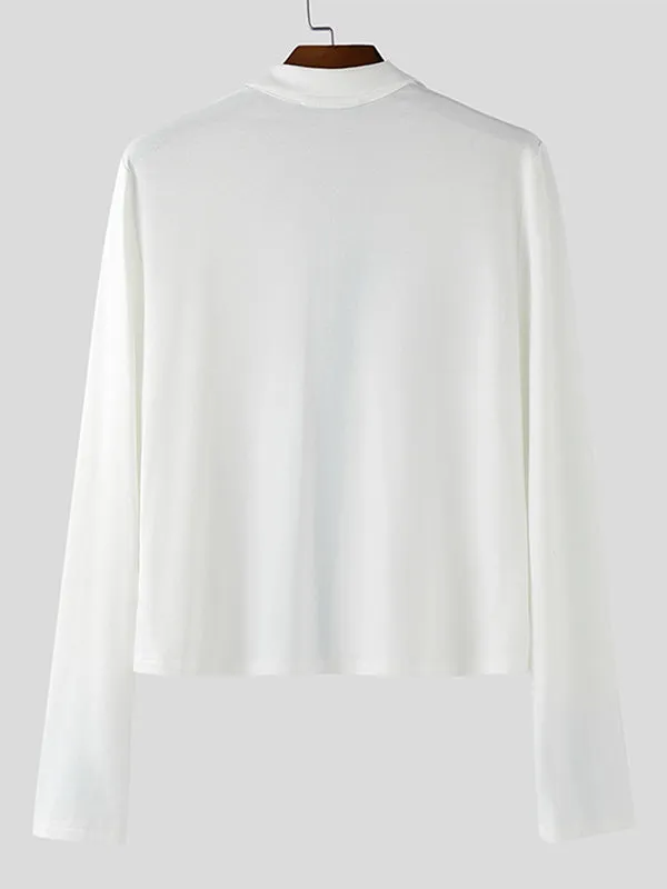 Men's Colorblock Flared Long Sleeve Cardigan SKUL25111 sold by Incerunmen product image thumbnail 5