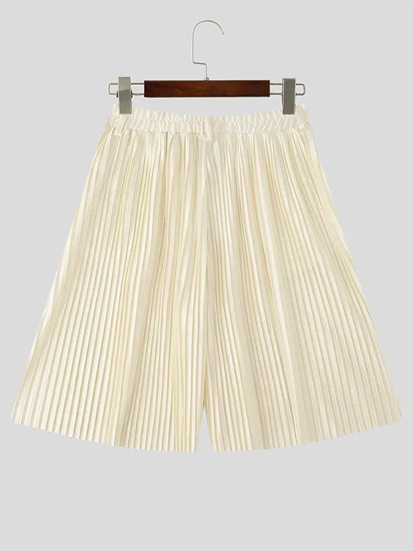 Men's Solid Texture Casual Short SKUL23771 sold by Incerunmen product image thumbnail 5