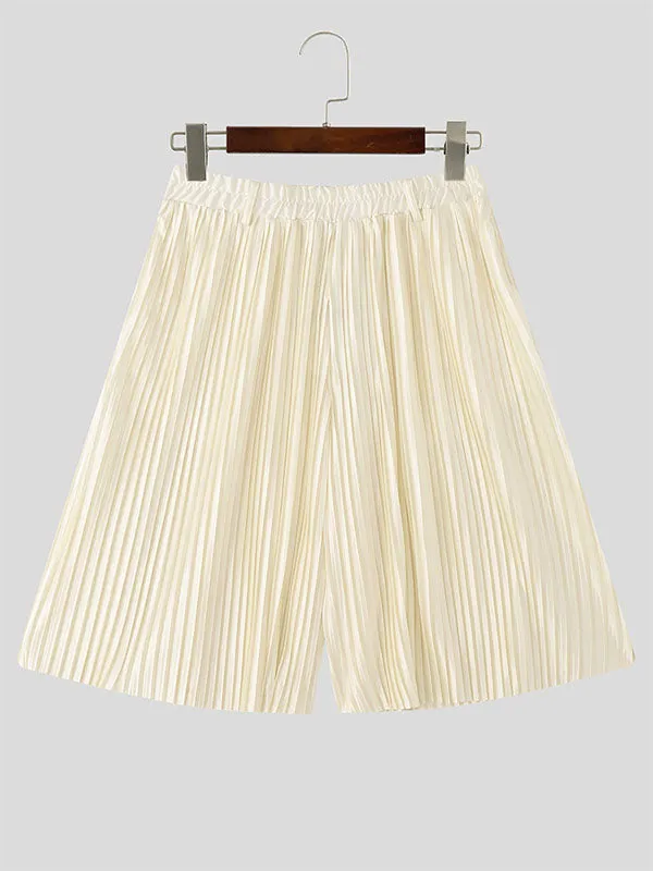 Men's Solid Texture Casual Short SKUL23771 sold by Incerunmen product image thumbnail 4