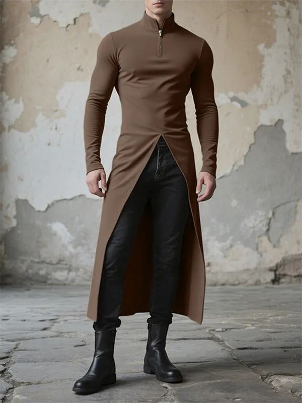 Men's Solid Texture Slim Fit Long Sleeve T-Shirt SKUL25114 sold by Incerunmen product image thumbnail 2