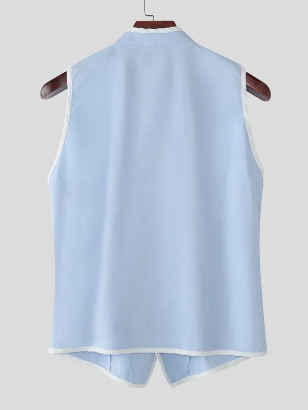 Men's Colorblock Casual Waistcoat SKUL21133 sold by Incerunmen product image thumbnail 5