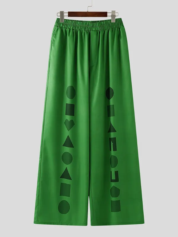 Men's Geometric Print Casual Pant SKUL17024 sold by Incerunmen product image thumbnail 4