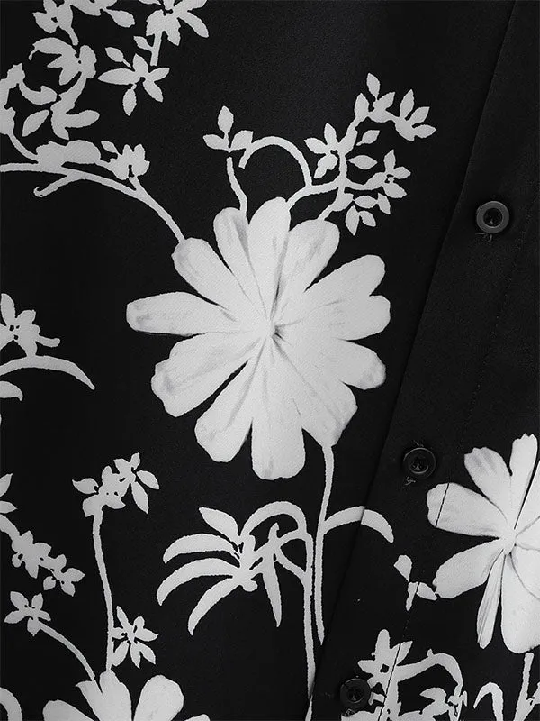 Men's Floral Print Long Sleeve Shirt SKUL17020 sold by Incerunmen product image thumbnail 5