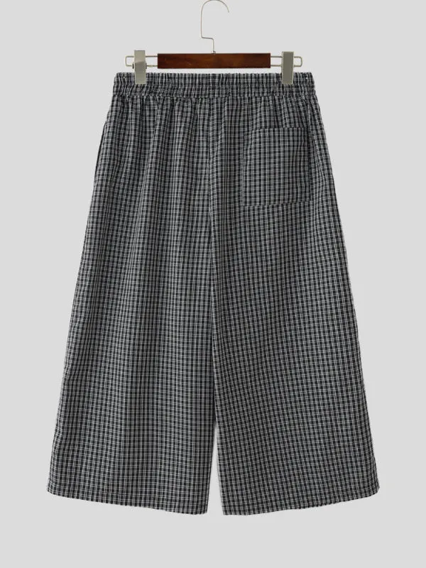 Men's Plaid Casual Pant SKUL21190 sold by Incerunmen product image thumbnail 3