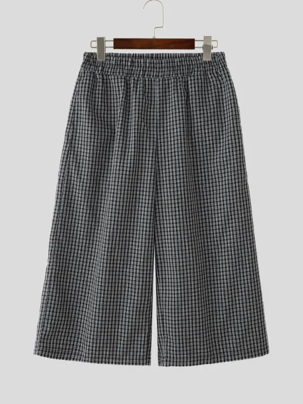 Men's Plaid Casual Pant SKUL21190 sold by Incerunmen product image thumbnail 2