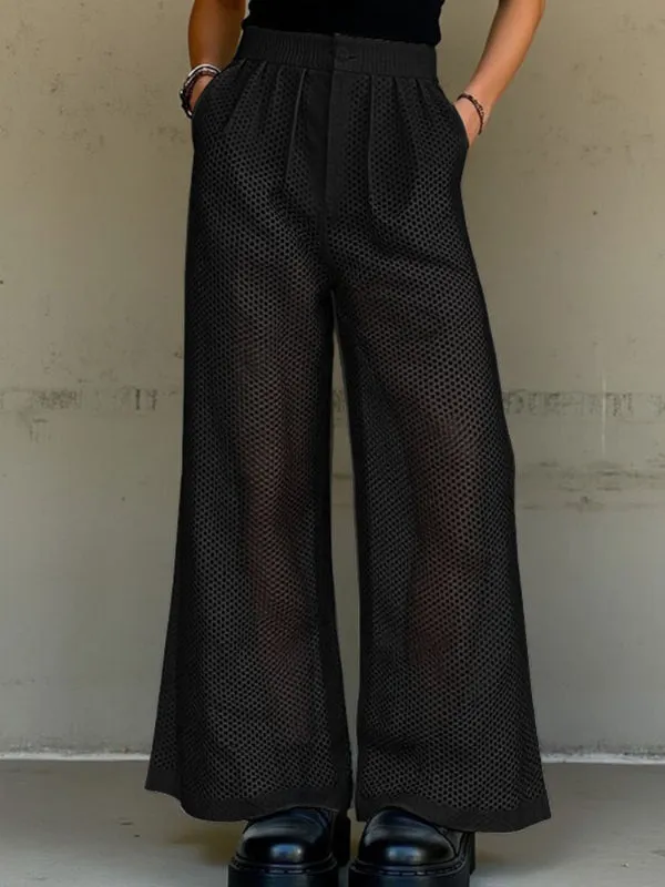 Men's Sheer Mesh Hollow Pant SKUL17017 sold by Incerunmen