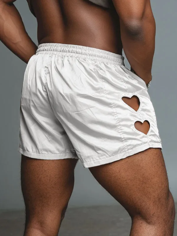 Men's Heart Shaped Cutout Casual Short SKUL22087 sold by Incerunmen