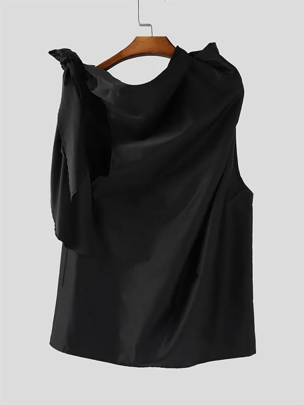 Men's 3D Floral Patchwork Fringe Sleeveless T-Shirt SKUL15372 sold by Incerunmen product image thumbnail 4