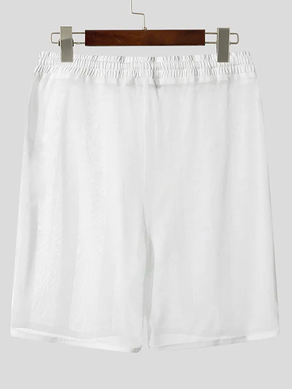 Men's Sheer Striped Casual Short SKUL10614 sold by Incerunmen product image thumbnail 4