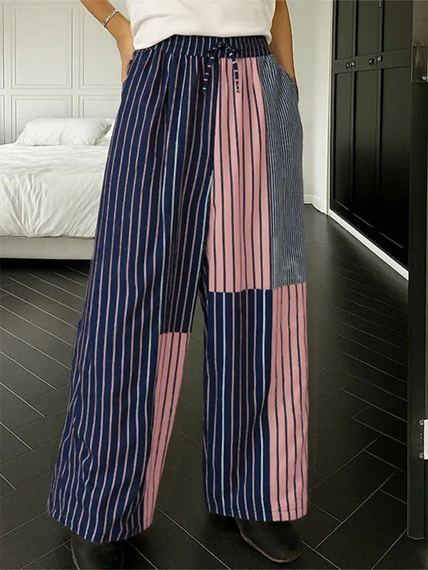 Mens Striped Color-Block Casual Pant SKUL17021 sold by Incerunmen product image thumbnail 2