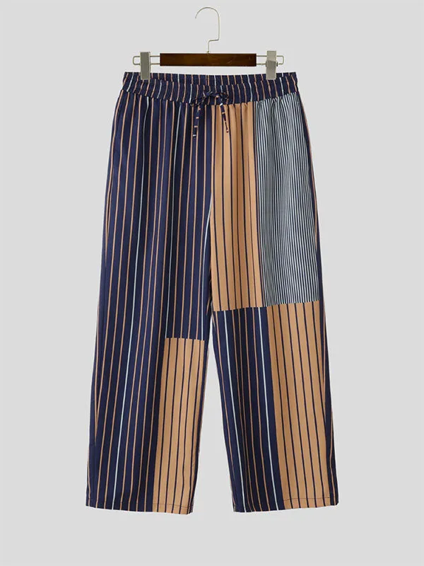 Mens Striped Color-Block Casual Pant SKUL17021 sold by Incerunmen product image thumbnail 3