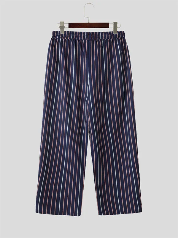 Mens Striped Color-Block Casual Pant SKUL17021 sold by Incerunmen product image thumbnail 4