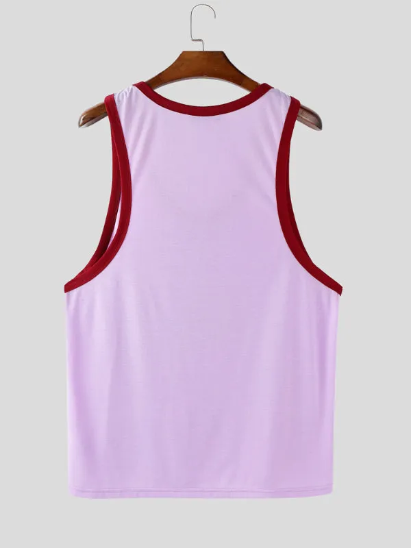 Mens Cherry Print Casual Tank SKUL18870 sold by Incerunmen product image thumbnail 5