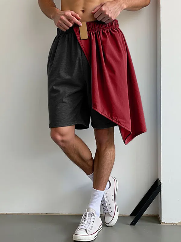 Mens Color-Block Casual Short SKUL20251 sold by Incerunmen product image thumbnail 2