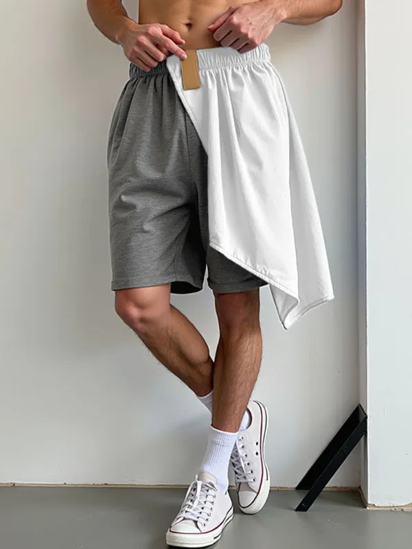 Mens Color-Block Casual Short SKUL20251 sold by Incerunmen