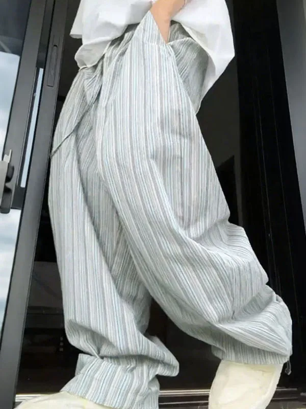 Mens Striped Loose Casual Pant SKUL17959 sold by Incerunmen product image thumbnail 2