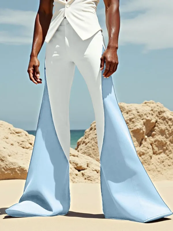 Mens Contrast Color Loose Casual Pant SKUL20907 sold by Incerunmen