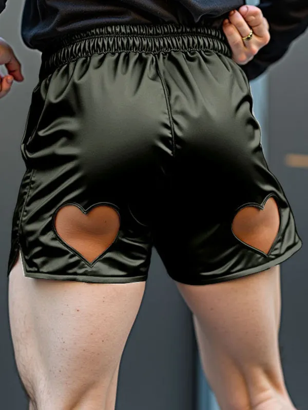 Mens Heart Cut-Out Glitter Casual Short SKUL18893 sold by Incerunmen product image thumbnail 3