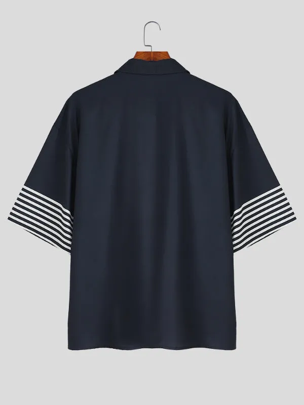 Mens Floral Print Short Sleeve Shirt SKUL17012 sold by Incerunmen product image thumbnail 5