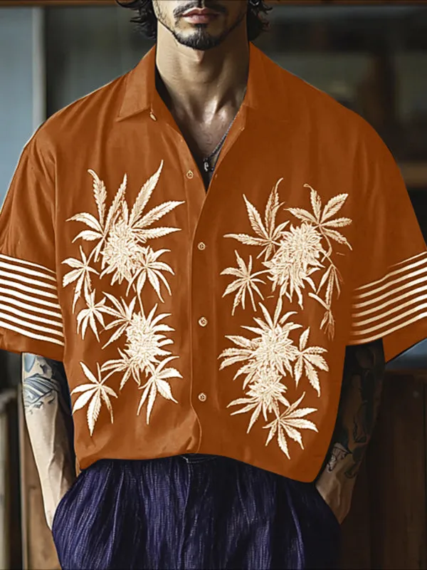 Mens Floral Print Short Sleeve Shirt SKUL17012 sold by Incerunmen product image thumbnail 3