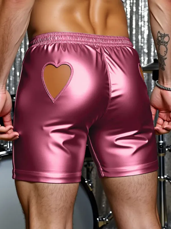 Mens Glitter Hollow-Out Casual Short SKUL18889 sold by Incerunmen product image thumbnail 2