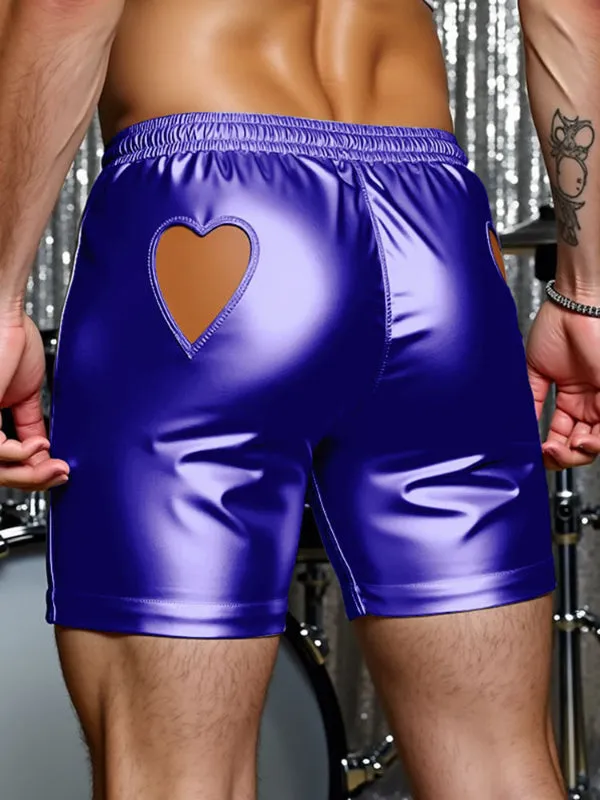 Mens Glitter Hollow-Out Casual Short SKUL18889 sold by Incerunmen product image thumbnail 3