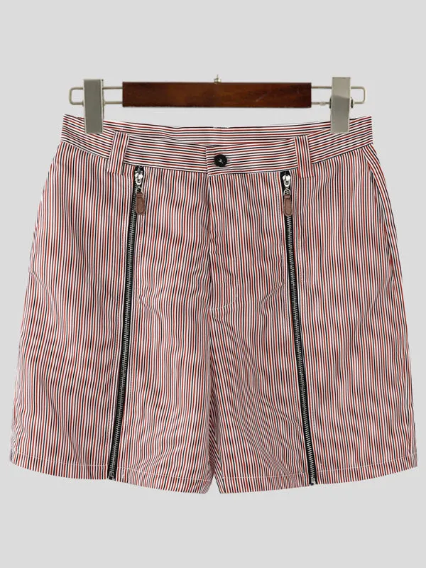 Mens Striped Zipper Casual Short SKUL20215 sold by Incerunmen product image thumbnail 2