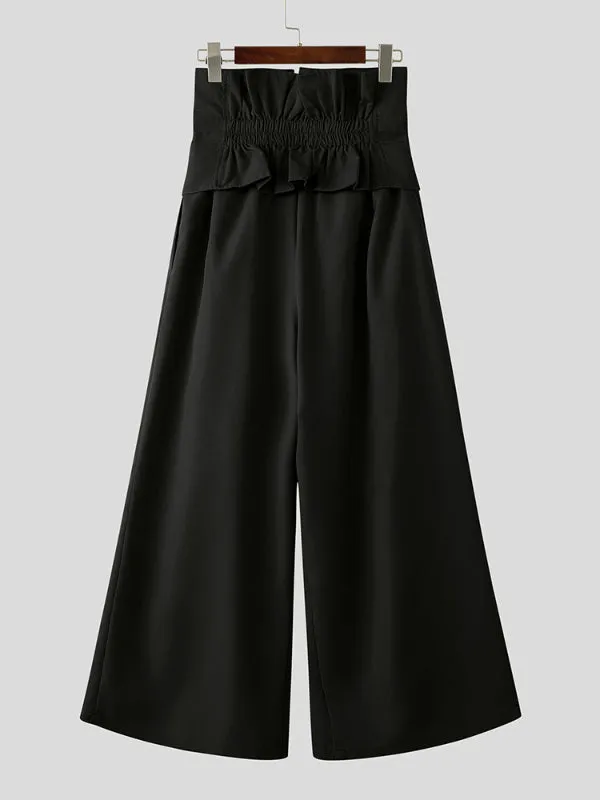 Mens Solid Color High-Waisted Casual Pant SKUL15378 sold by Incerunmen product image thumbnail 4