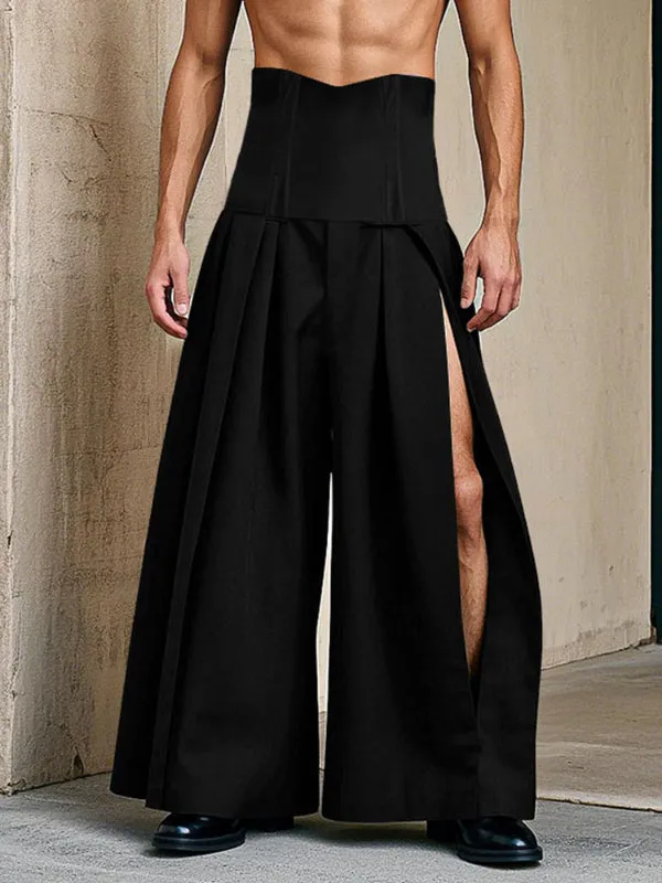 Mens Hollow-Out Casual High-Waisted Pant SKUL11905 sold by Incerunmen product image thumbnail 2