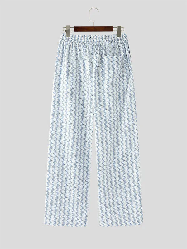 Mens Vacation Style Striped Casual Pant SKUL13897 sold by Incerunmen product image thumbnail 5