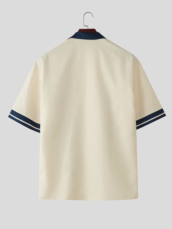 Mens Floral Print Short Sleeve Shirt SKUL12879 sold by Incerunmen product image thumbnail 5