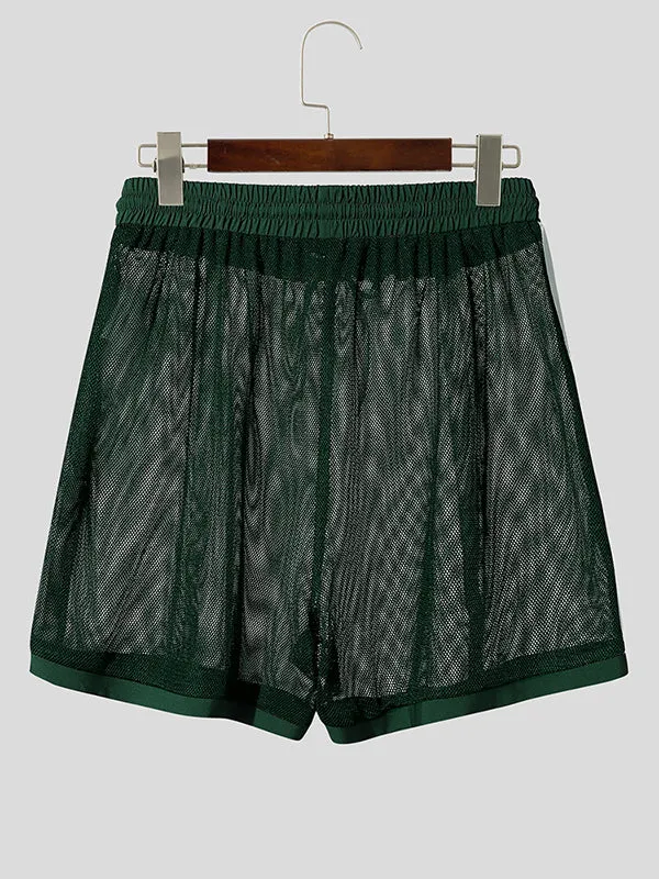 Mens Striped Hollow Out Casual Short SKUL12741 sold by Incerunmen product image thumbnail 5