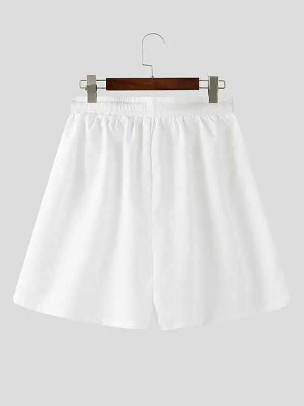 Mens Solid Color Slit Casual Short SKUL12449 sold by Incerunmen product image thumbnail 4