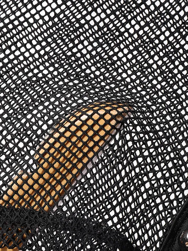 Mens Side Cut Sheer Mesh Tank SKUL05813 sold by Incerunmen product image thumbnail 5