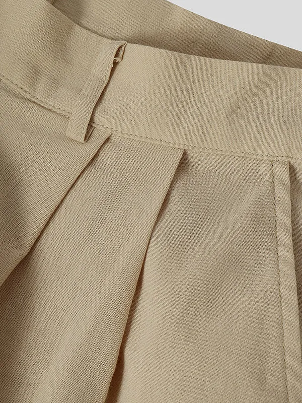 Mens Solid Color Casual Loose Pant SKUL09768 sold by Incerunmen product image thumbnail 5