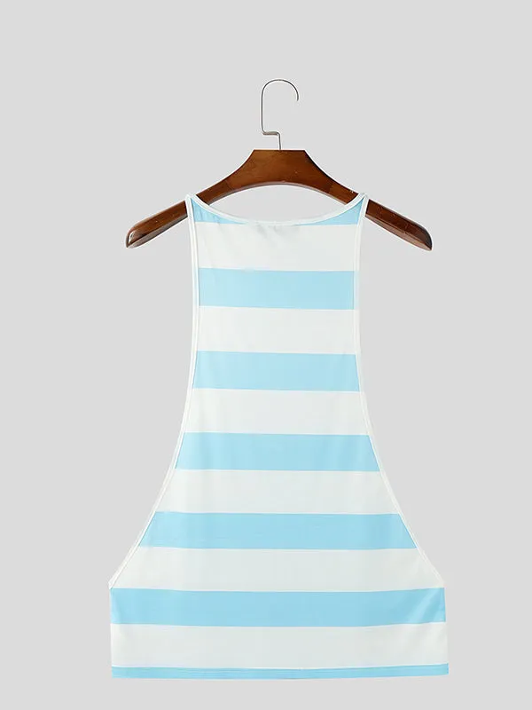 Mens Strap Stripe Casual Tank SKUL08505 sold by Incerunmen product image thumbnail 4