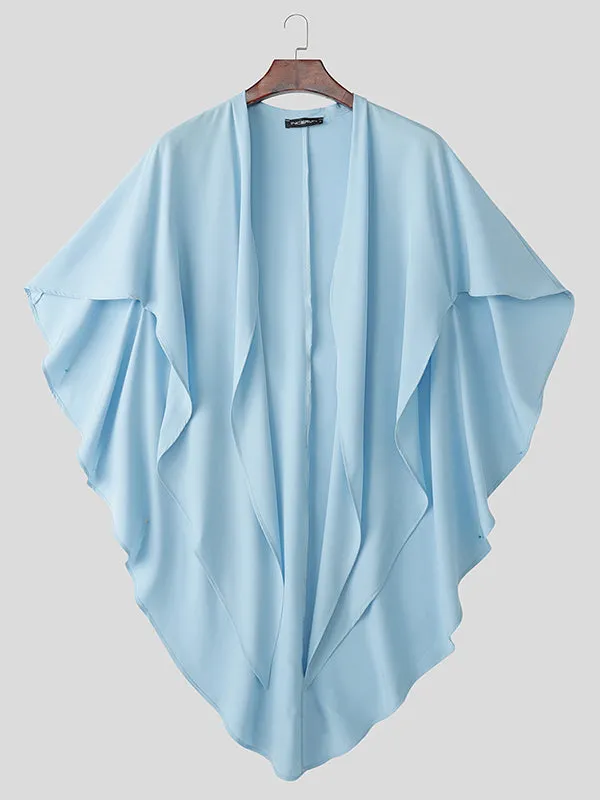 Mens Solid Color Casual Loose Cardigan SKUL06468 sold by Incerunmen product image thumbnail 4