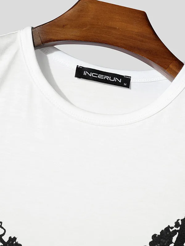Mens Lace Bra Print Tank SKUL02414 sold by Incerunmen product image thumbnail 4