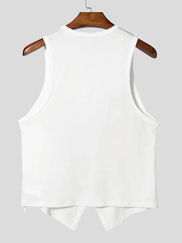Mens Lace Bra Print Tank SKUL02414 sold by Incerunmen product image thumbnail 3