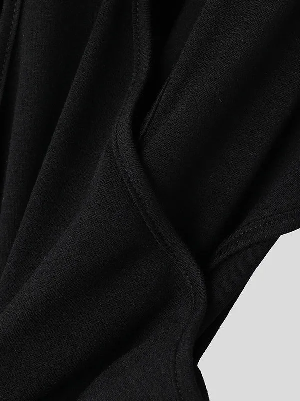 Mens Sheer Mesh Panel Long-Sleeve T-Shirt SKUK97037 sold by Incerunmen product image thumbnail 4